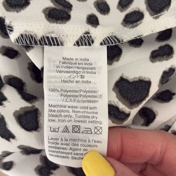 J Crew Ruffle Neck Long Sleeve Top Size XS - Picture 13 of 13